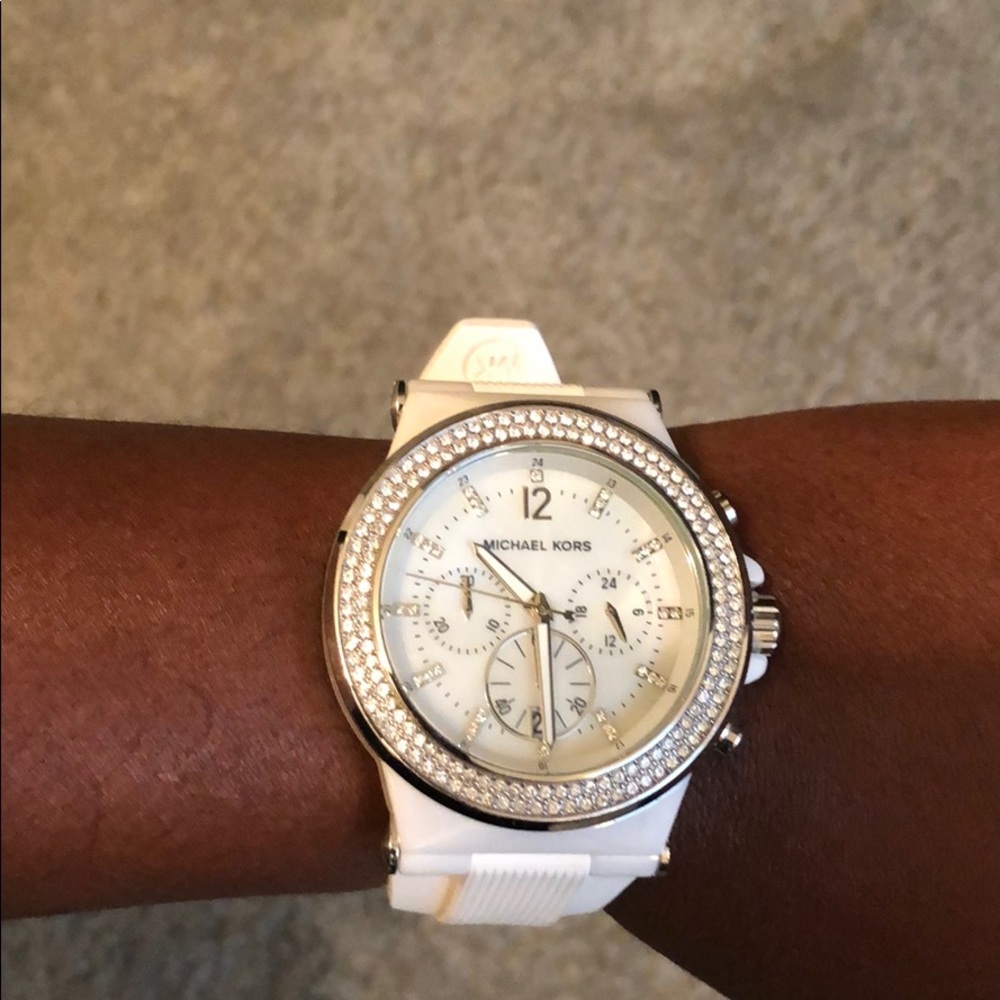 White Michael Kors Watch
